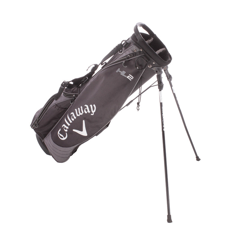 【高品質】 Callaway HL2 Second Hand Stand Bag - Black ゴルフバッグ・キャディバッグ