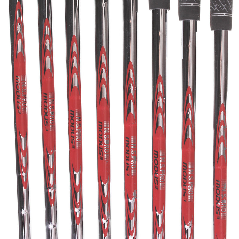 TaylorMade P.7MB Steel Men's Right Irons 3-PW 0.5" Long Extra Stiff - N.S.Pro Modus3 Tour 120 X