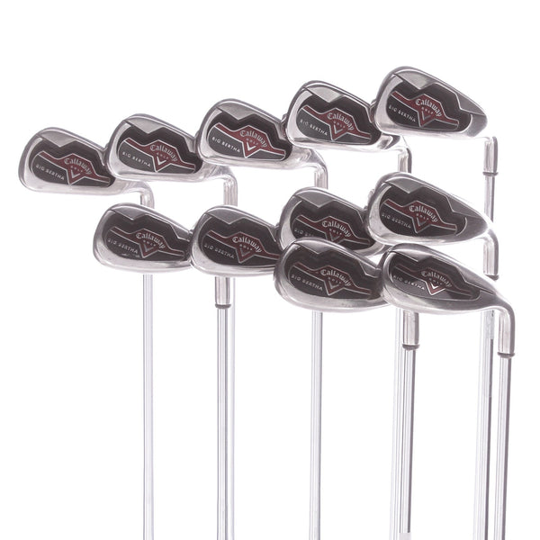 Callaway Big Bertha (2006 Series) Steel Men's Right Irons 3-PW+AW+SW+LW Regular - Callaway Big Bertha