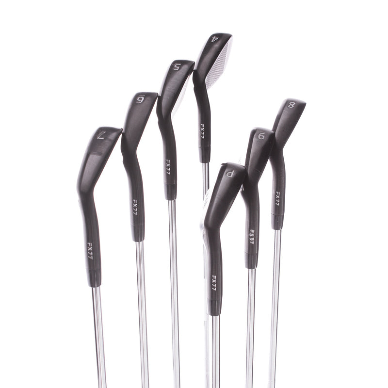 RAM FX77 Steel Men's Right Irons 4-PW Regular - KBS Tour 90