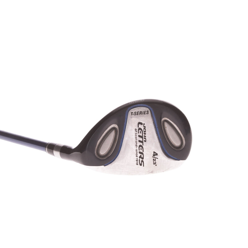 John Letters T-Series Graphite Men's Right 4 Hybrid 23 Degree Regular - Aldila Tour Golf 80R