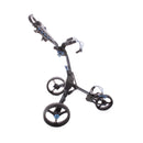 Eze Glide Compact + Second Hand 3 Wheel Push Trolley - Black/Blue