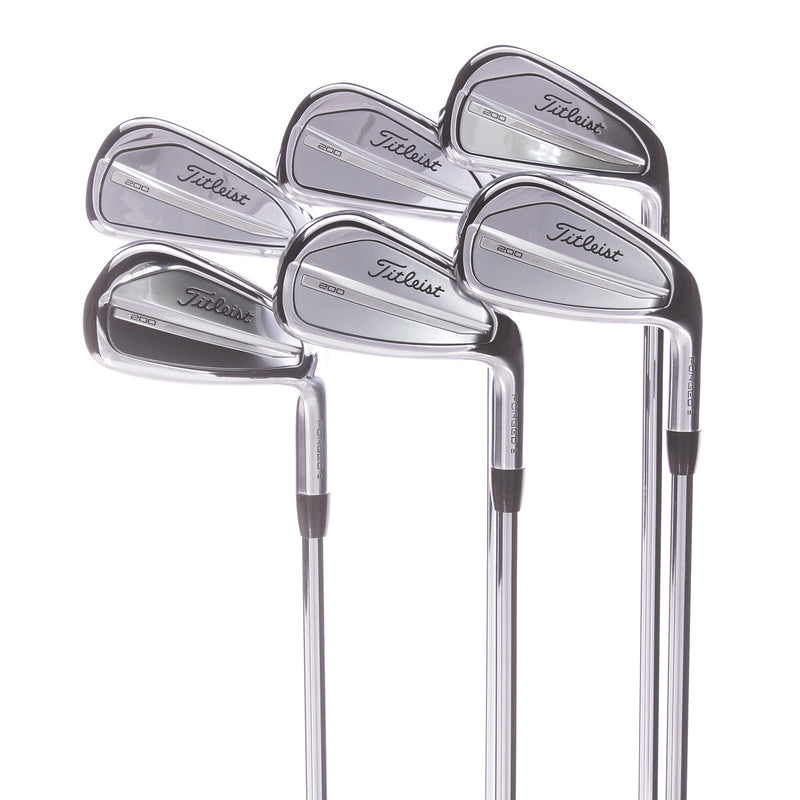 Titleist T200 Steel Men's Right Irons 5-PW Regular - True Temper AMT Black R300