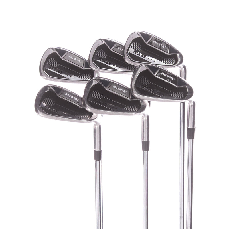 Set of 6 x Rife RX2 Irons 6-SW Regular Steel Shafts Rife Grips* Set of 6 x Rife RX2 Irons 6-SW Regular Steel Shafts Rife Grips*