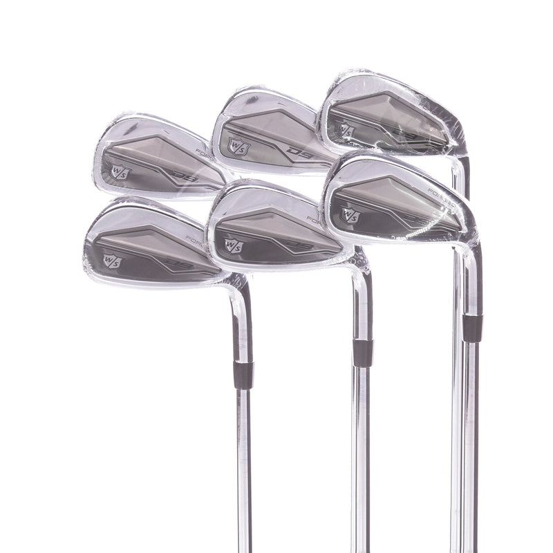 Wilson Staff D9 Forged Steel Men's Right Irons 5-PW Extra Stiff - KBS Tour Lite X