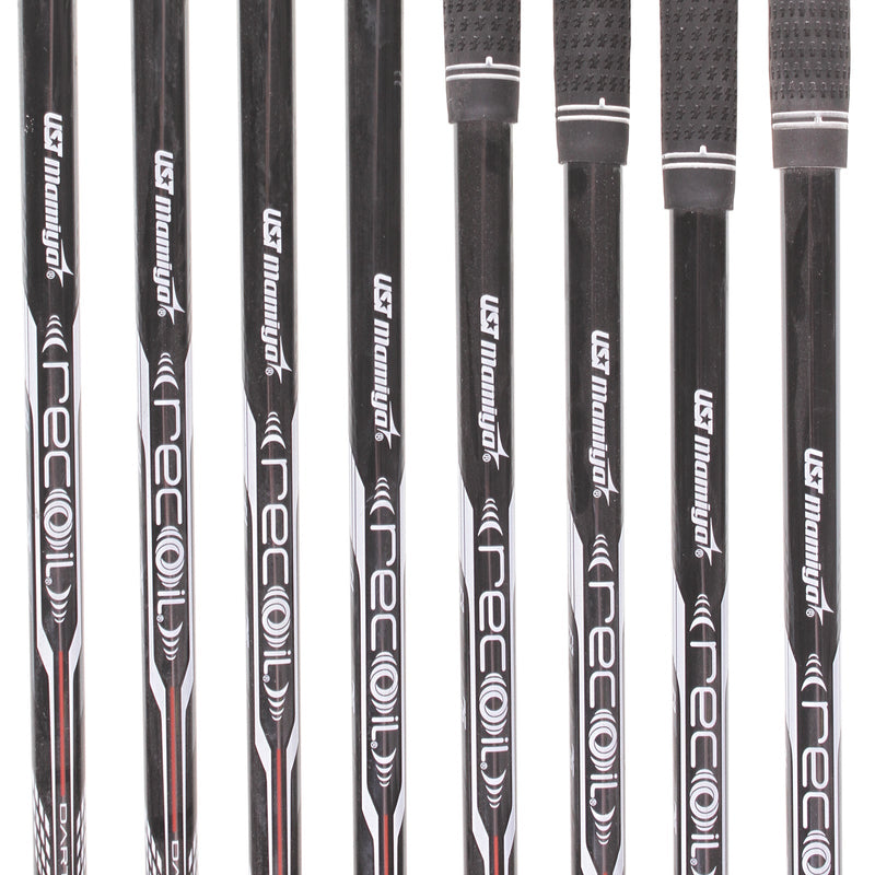 Wilson Staff D9 Forged Graphite Men's Right Irons 4-PW+GW Regular - Recoil Dart F3 75