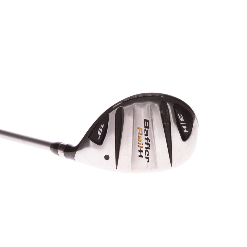Cobra Baffler Rail H Graphite Men's Right 3 Hybrid 19 Degree Senior - Fujikura Motore Baffler Rail H 60