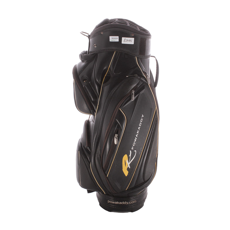 Powakaddy Second Hand Cart Bag - Black/Yellow