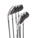 TaylorMade Stealth Graphite Men's Left Irons 5-SW  Regular - Ventius Red 6R