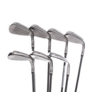 TaylorMade Stealth Graphite Men's Left Irons 5-SW  Regular - Ventius Red 6R