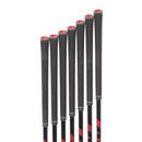 TaylorMade Stealth Graphite Men's Left Irons 5-SW  Regular - Ventius Red 6R