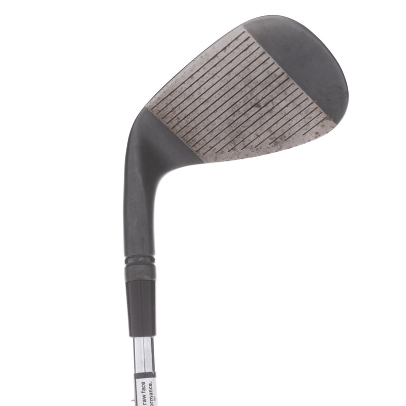 TaylorMade Milled Grind 3 Black Raw Steel Men's Right Gap Wedge 50 Degree 9 Bounce Stiff - Dynamic Gold S200