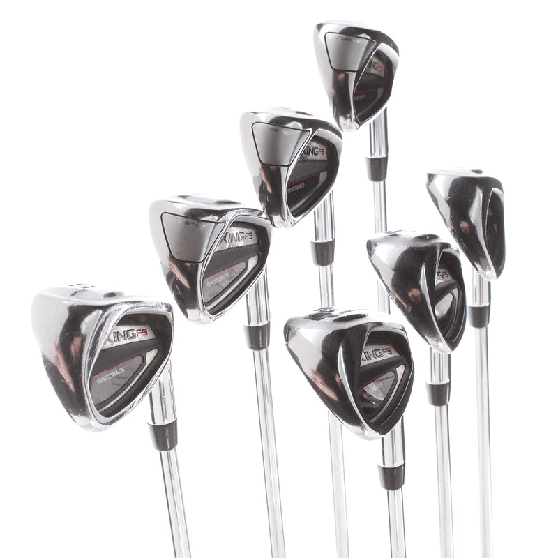 Cobra F9 Steel Men's Right Irons 5-GW Regular - KBS Tour 90 R
