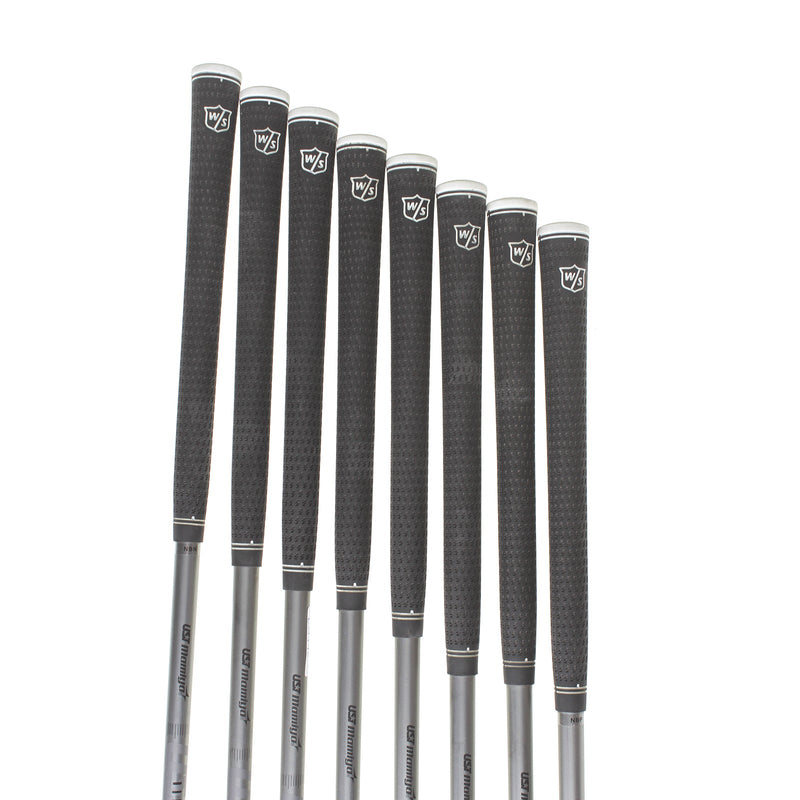 Wilson Staff Launch Pad Graphite Men's Right Irons 4-GW Regular - UST Mamiya Recoil 460 R