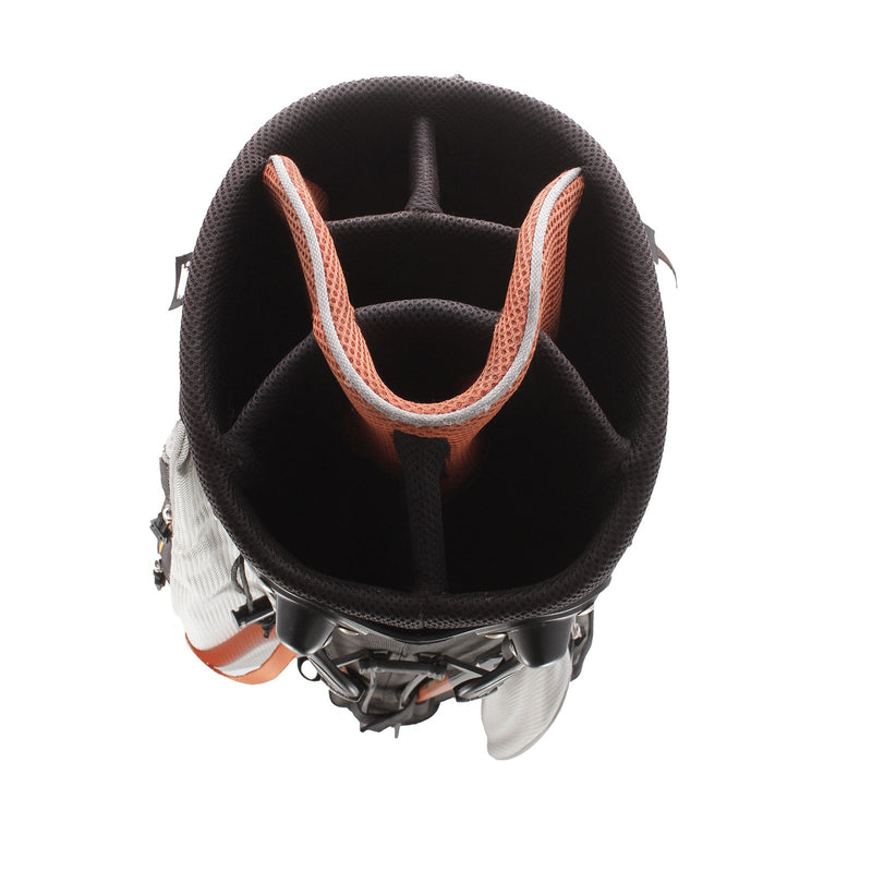 Hippo HEX 2 Second Hand Stand Bag - Black/Silver.Orange