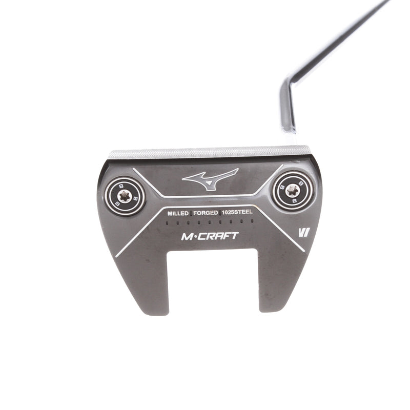 Mizuno M-Craft VI Black Men's Right Putter 34 Inches - Lamkin Deep Etched