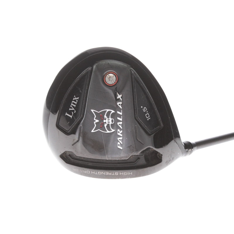 Lynx Parallax Graphite Men's Left Driver 10.5 Degree Regular - Aldila RIP NV 65 R