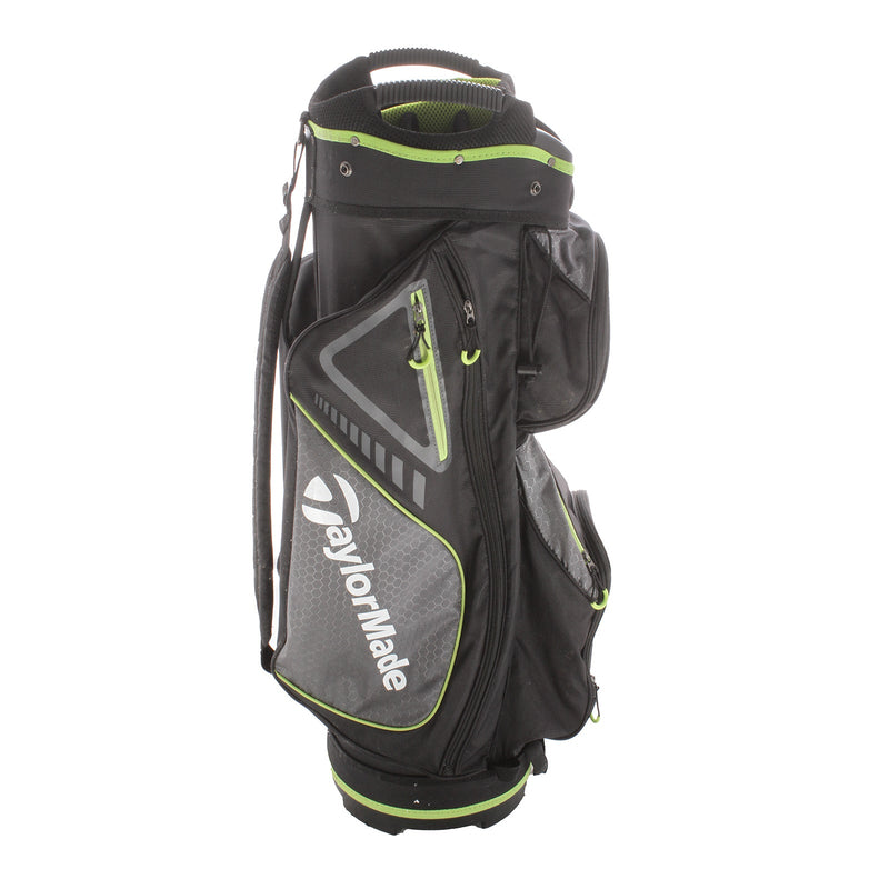 TaylorMade Second Hand Cart Bag - Black/Lime