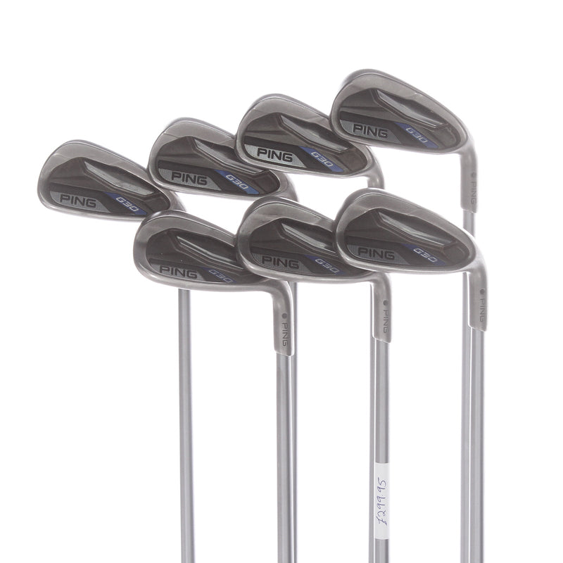 Ping G30 Graphite Men's Right Irons 5-SW Black Dot Regular - Ping TFC 419 R
