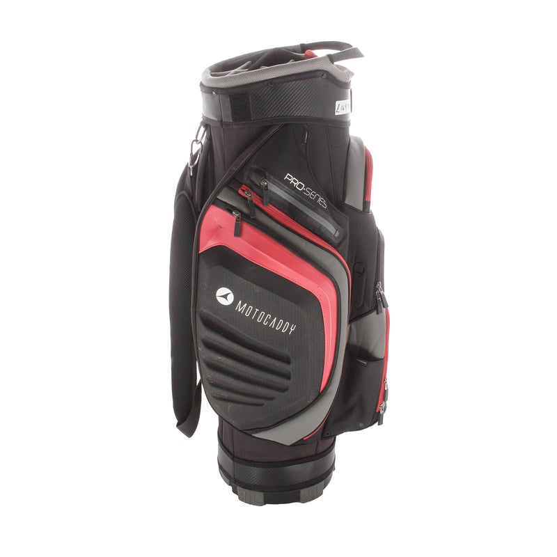 Motocaddy Pro Series Cart Bag - Black/Red