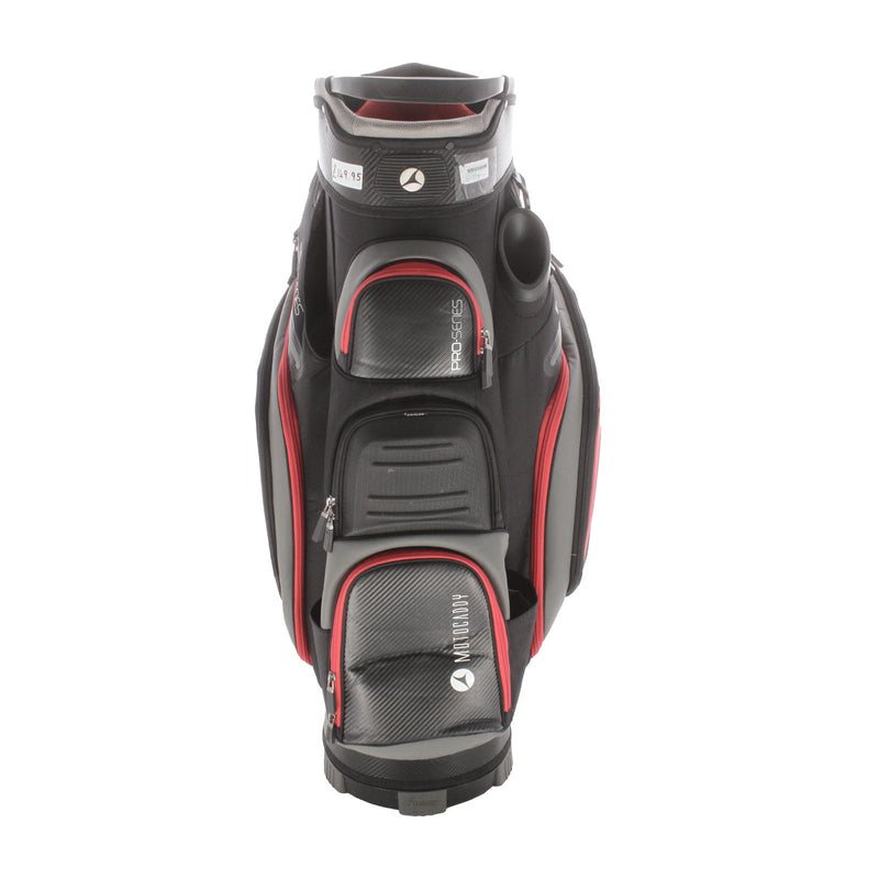 Motocaddy Pro Series Cart Bag - Black/Red