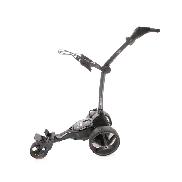 Motocaddy M5 GPS 3-Wheel Electric Trolley Standard Lithium - Gunmetal/Blue