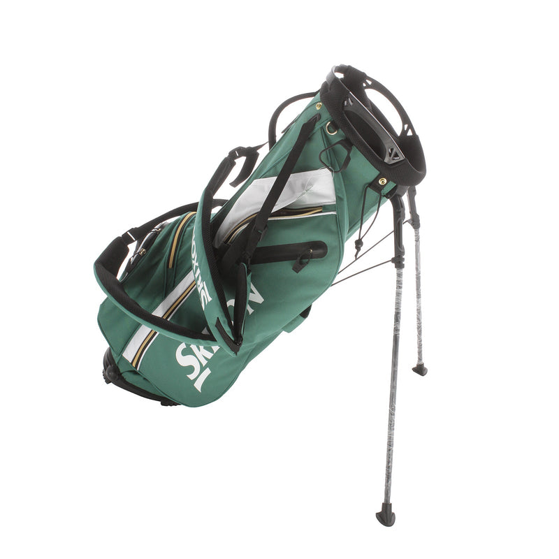 Srixon Masters 22 Stand Bag - Green/White/Gold