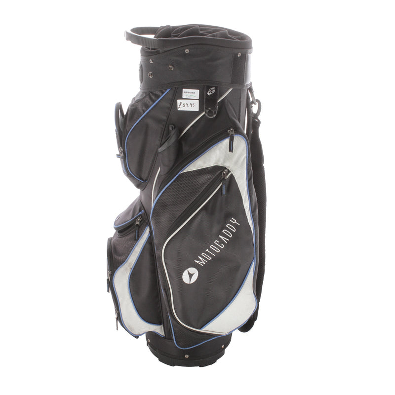 Motocaddy Club Series Cart Bag - Black/Vlue