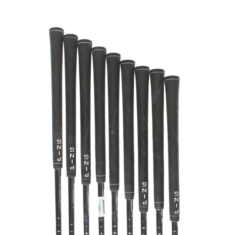 Ping G2 Steel Mens Right Hand Irons 3-SW Black Dot Regular - Ping True Temper