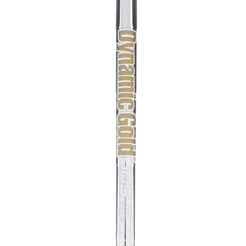 TaylorMade Stealth Steel Mens Right Hand Pitching Wedge 43* Stiff - True Temper Dynamic Gold 105 S300