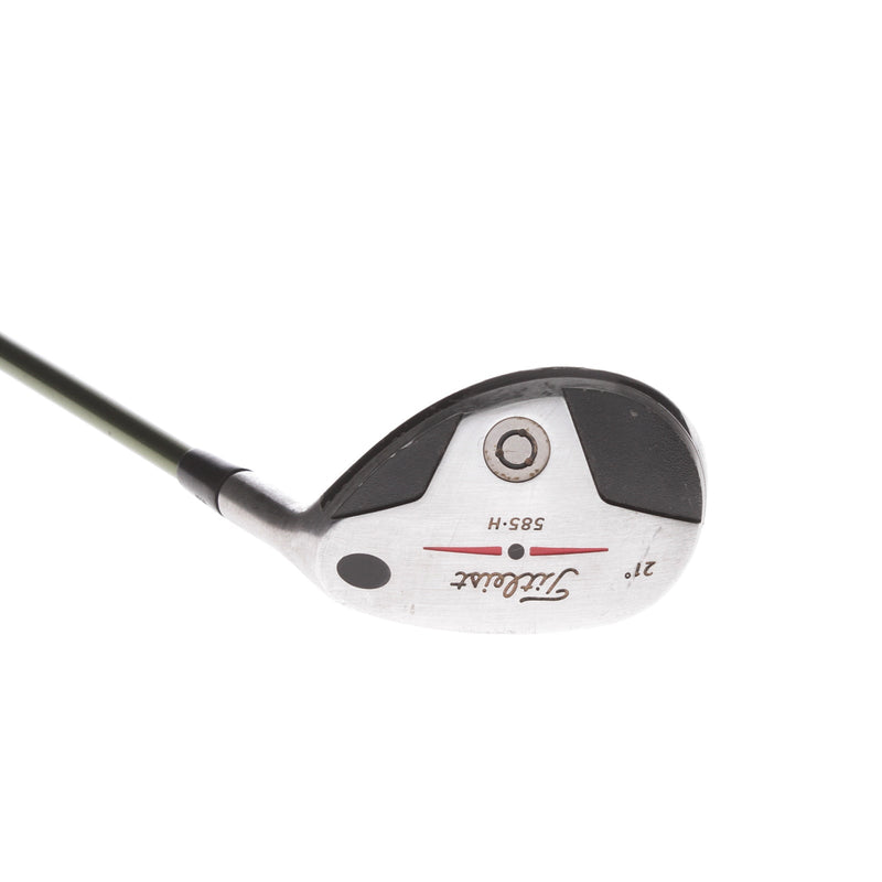 Titleist 585H Graphite Mens Right Hand 4 Hybrid 21* Stiff - Aldila NV 85 S