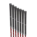 TaylorMade M4 Graphite Mens Right Hand Irons 5-SW Regular - Atmos Red 6R