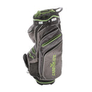 Caddymatic Cart Bag - Black/Silver/Green