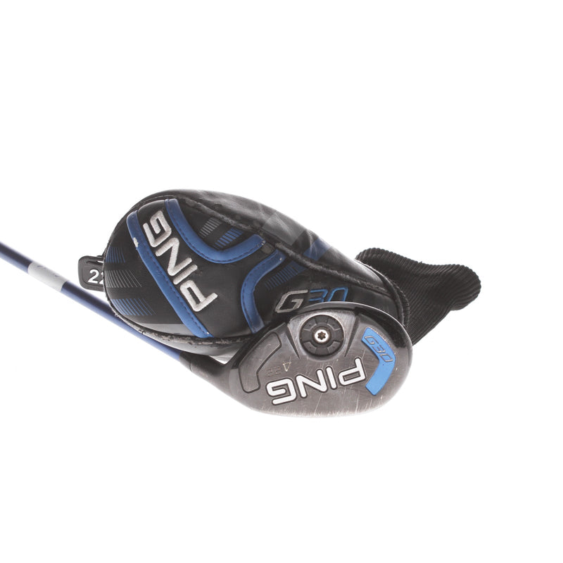 Ping G30 Graphite Mens Right Hand 4 Hybrid 22* Regular - Ping TFC 419 R