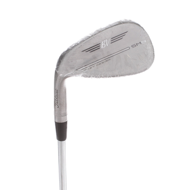 Titleist Vokey SM9 Steel Mens Left Hand Gap Wedge 48* 10 Bounce F Grind Wedge - Vokey SM9 Wedge