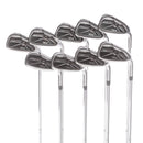 Giga Golf TRX V11 Steel Mens Right Hand Irons 3-SW Stiff - True Temper Feather Flight Giga Golf