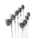 Giga Golf TRX V11 Steel Mens Right Hand Irons 3-SW Stiff - True Temper Feather Flight Giga Golf