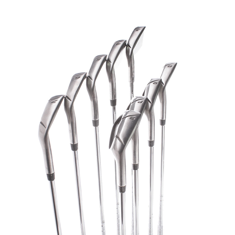 Giga Golf TRX V11 Steel Mens Right Hand Irons 3-SW Stiff - True Temper Feather Flight Giga Golf