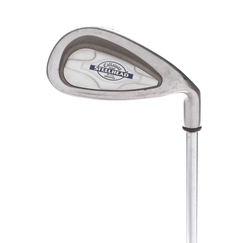 Callaway X-14 Steel Mens Right Hand Pitching Wedge Regular - Callaway Golf Big Bertha Steelhead