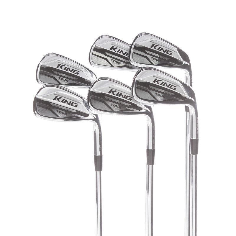 Cobra King MIM Tour Steel Mens Right Hand Irons 5-PW Stiff - KBS $-Taper 120