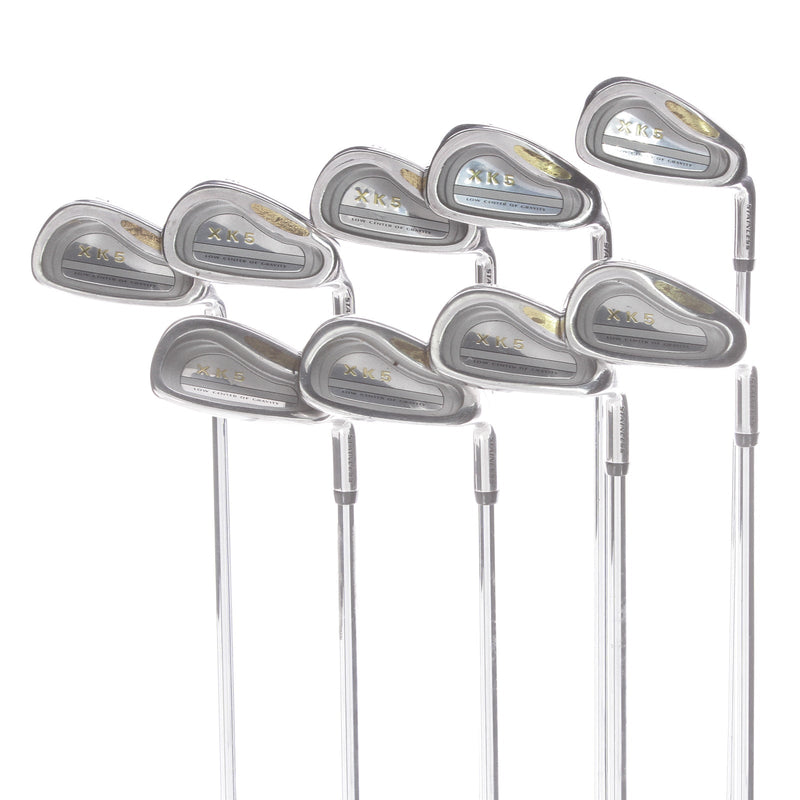 Forgan XK5 Steel Mens Right Hand Irons 3-SW Regular - Ben Forgan XK5