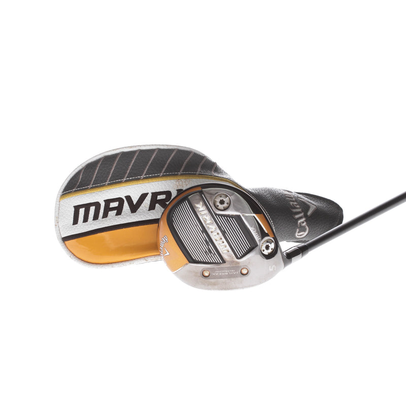 Callaway Mavrik Max Graphite Mens Left Hand Fairway 5 Wood 18* Stiff - HZRDUS Smoke 6.0 60G