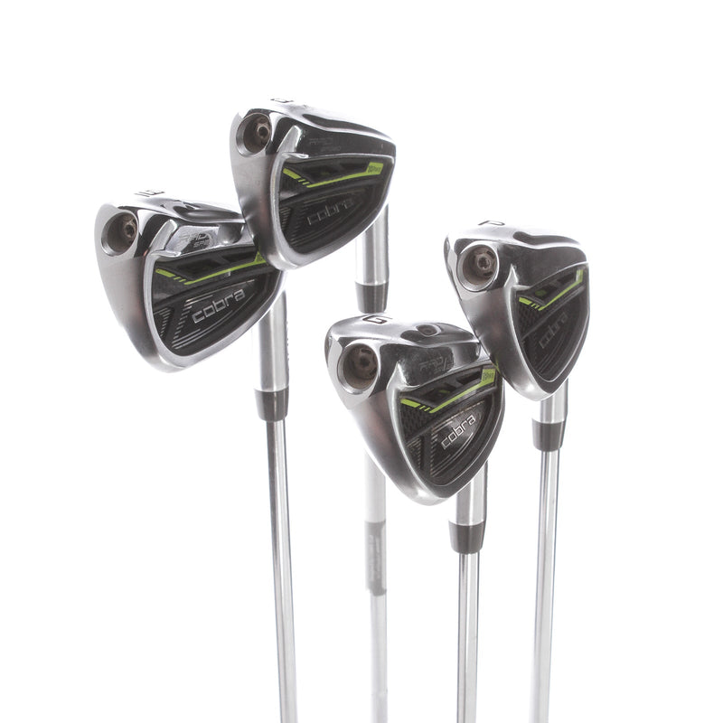 Cobra Radspeed Steel Mens Right Hand Irons 8-GW Regular - KBS Tour 90