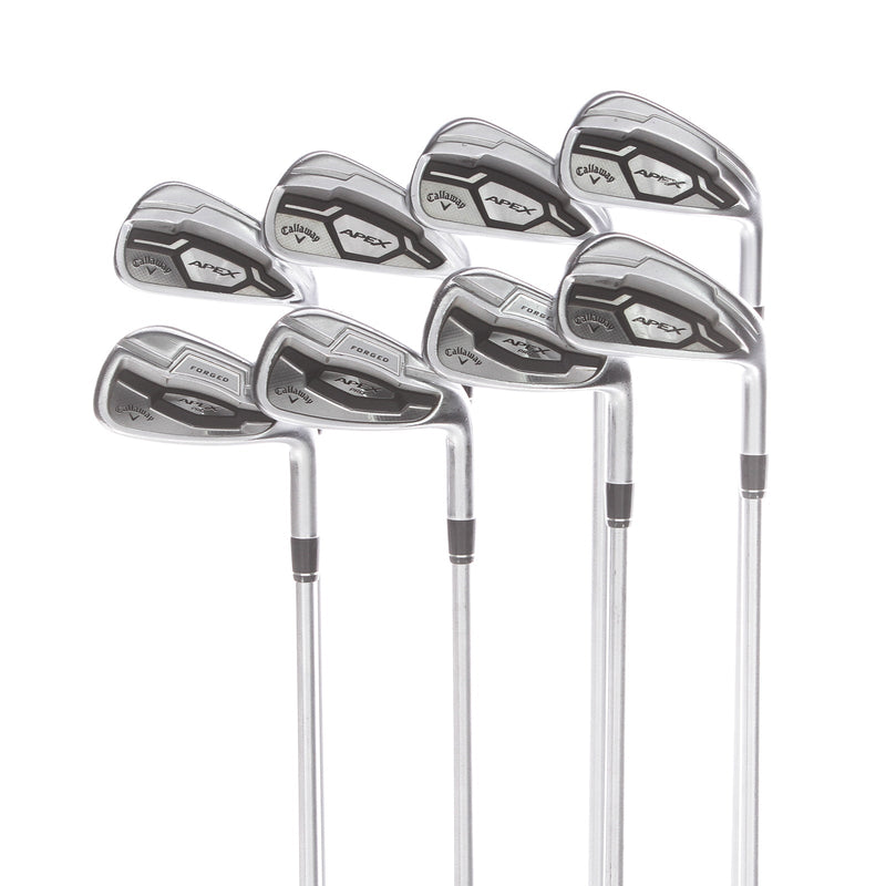 Callaway Apex 16/Apex 16 Pro Graphite Mens Right Hand Irons 3-PW Stiff - KBS C-Taper 120