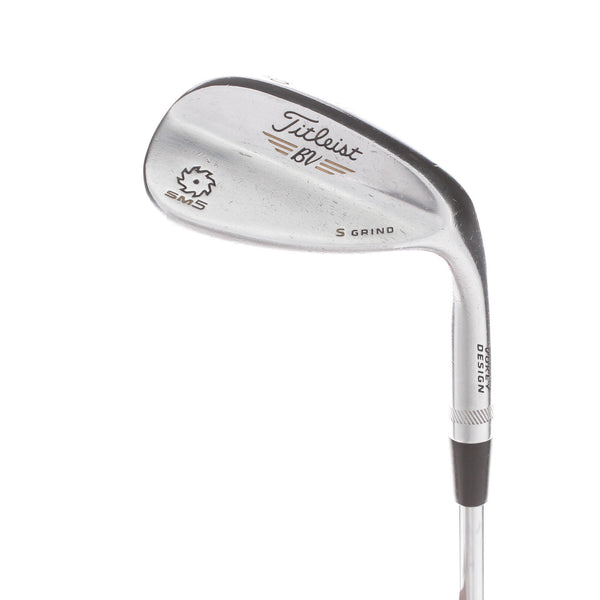 Titleist Vokey SM5 Steel Mens Right Hand Lob Wedge 60* 7 Bounce S Grind Wedge - BV Vokey