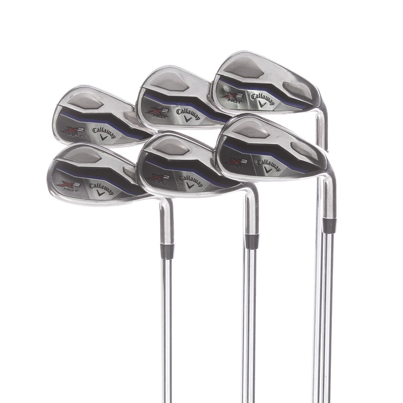 Callaway X2 Hot Steel Mens Right Hand Irons 6-SW Regular - Callaway X2 Hot