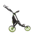 CaddyTek Push 3-Wheel Push Trolley - Black