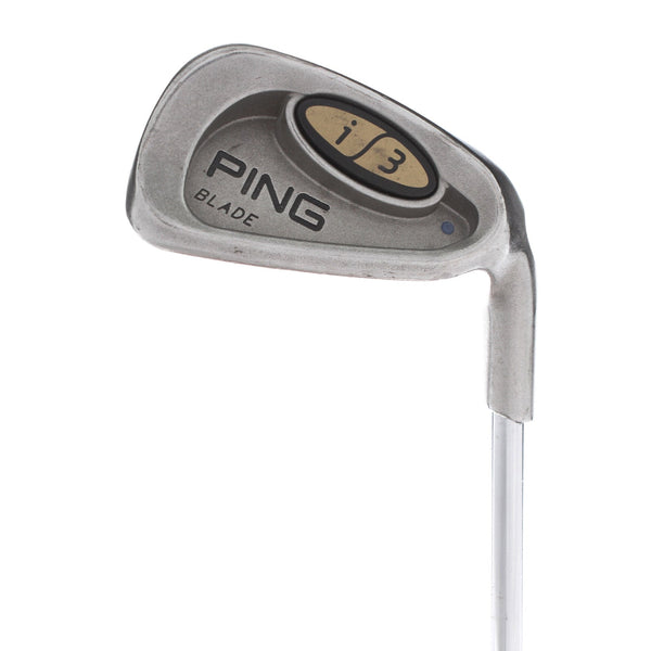Ping i3 Blade Steel Mens Right Hand 8 Iron Blue Dot Stiff - Ping