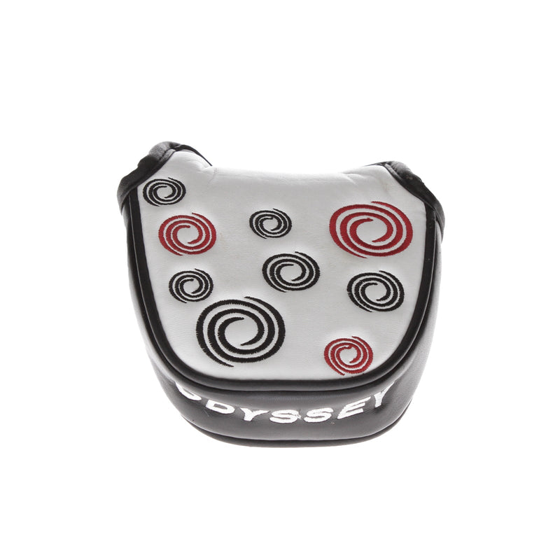 Odyssey White Hot 2-Ball Mens Right Hand Putter 33" Mallet - Super Stroke Flatso 2.0