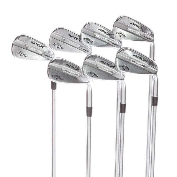 Callaway Apex Pro 21 Steel Mens Right Hand Irons 4-PW Stiff - Project X LZ 120
